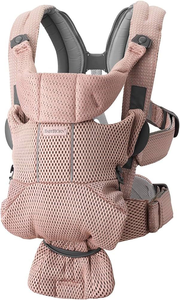 BabyBjörn Baby Carrier Free, 3D Mesh, Dusty Pink | Amazon (US)