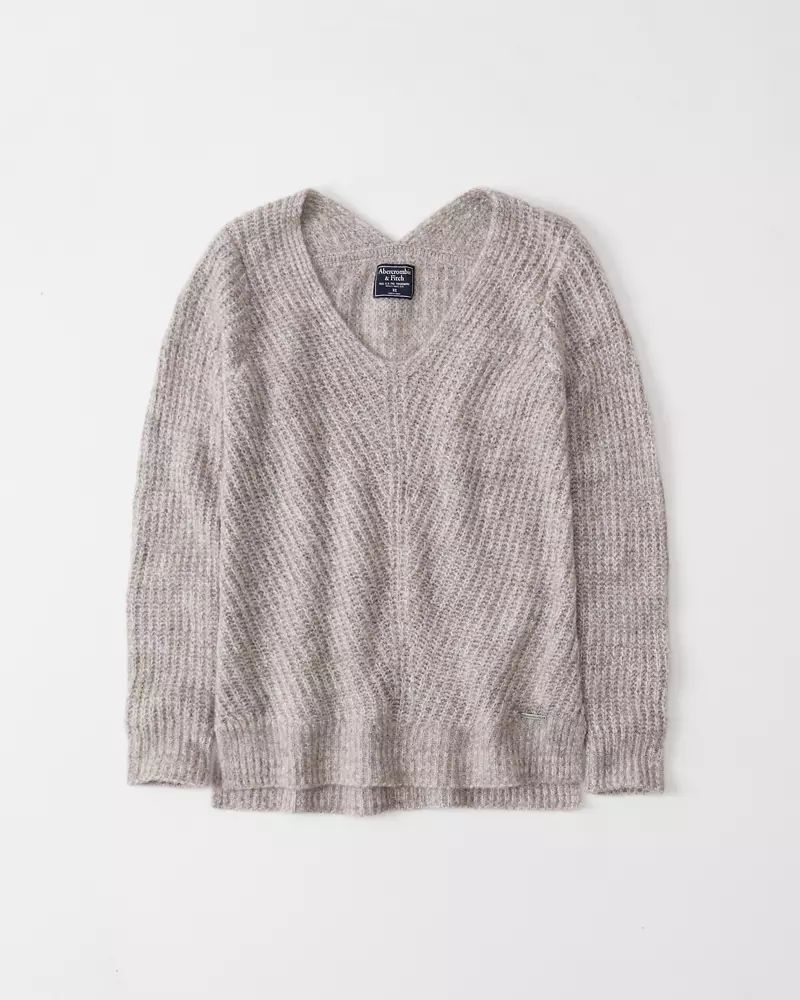Long-Sleeve V-Neck Sweater | Abercrombie & Fitch US & UK
