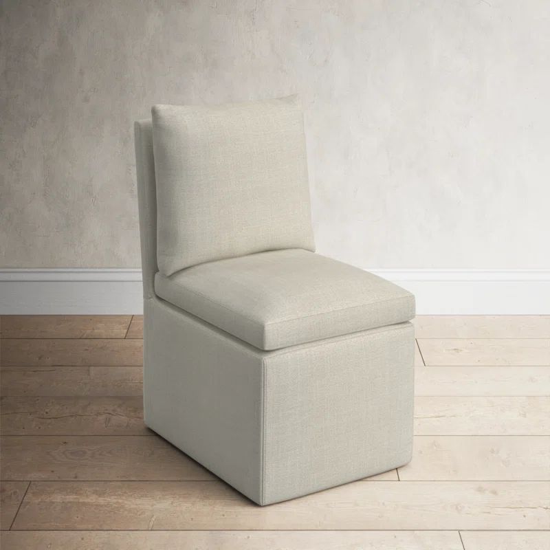 Alayaa Fabric Upholstered Back Side Chair | Wayfair North America