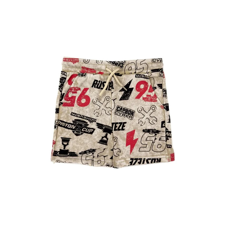 Cars Toddler Boys All Over Print Hooded Muscle Top, Raw Edge Cut Off Short and Graphic Tee, 3 Pie... | Walmart (US)