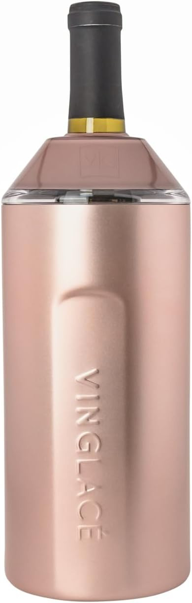 Wine Bottle Chiller- Portable Champagne Insulator- Stainless Steel Wine Cooler Sleeve - Keeps Win... | Amazon (US)
