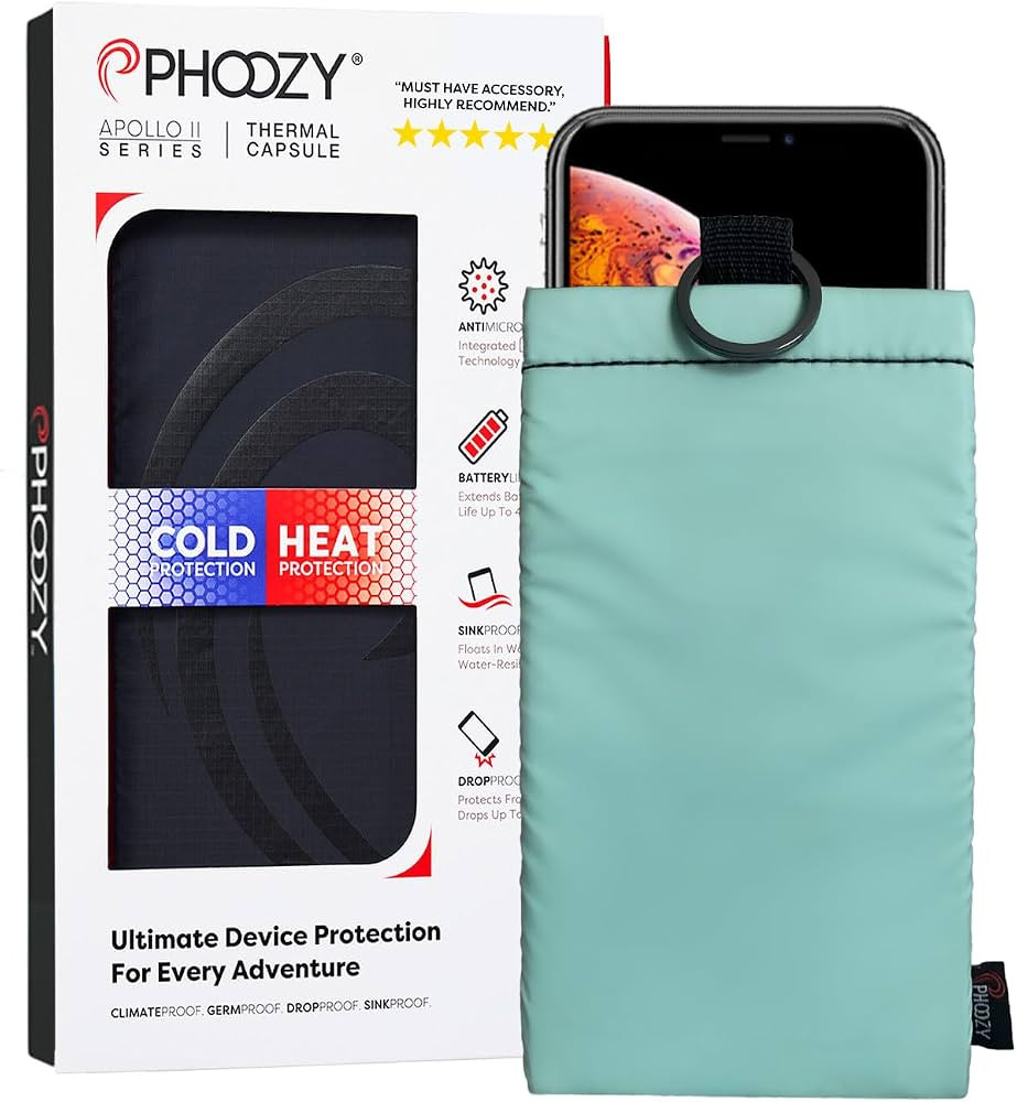 PHOOZY Thermal Phone Case - Apollo II Series : Cell Phone Pouch with AGION Lining Prevents Overhe... | Amazon (US)