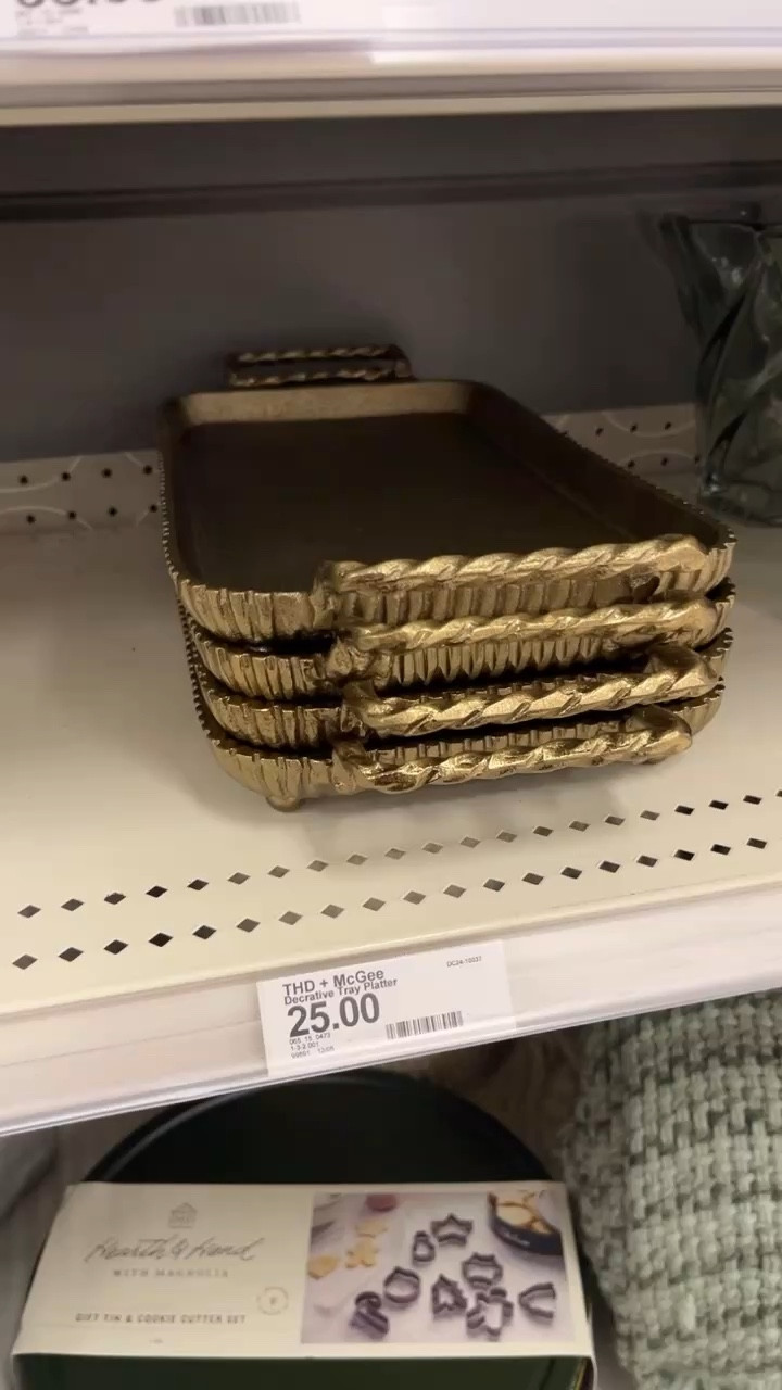 Target Run-new arrivals 
Gorgeous brass tray 

#LTKHome