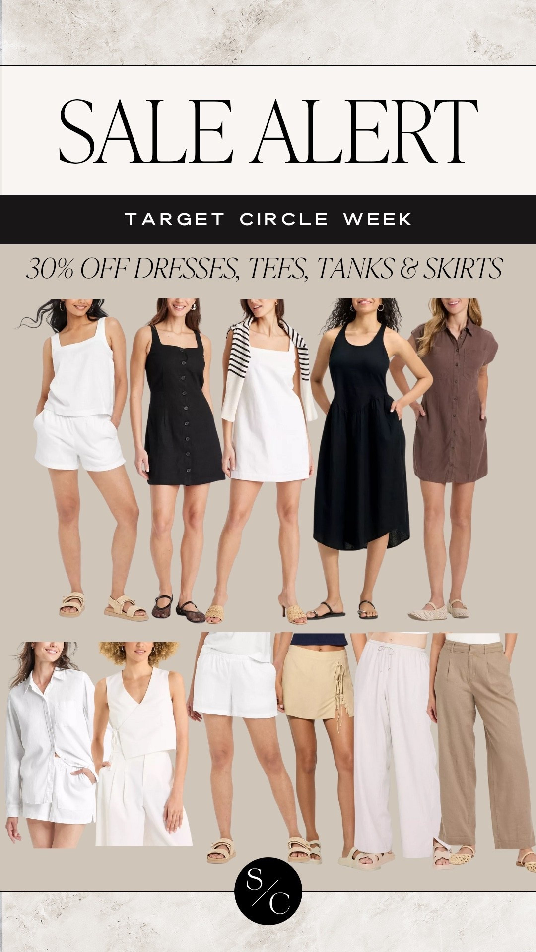Target Circle Week! 🎯 Dresses, tees, tanks & skirts are 30% off! Loving linen styles for summer ☀️ 

Mini dress, summer dress, summer style, summer outfit, target dress sale, date night outfit, July fashion, summer fashion, beach vacation outfit, linen dress, beach outfit, work outfit

#LTKFindsUnder50 #LTKStyleTip