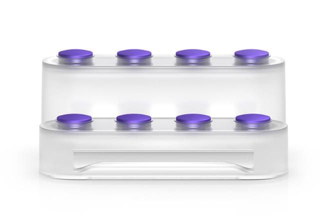 Dyson Airwrap™ styler display stand (White/Purple) | Dyson (US)