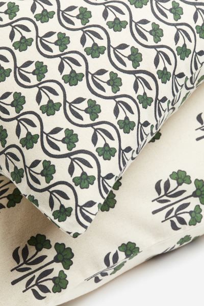 2-pack printed cushion covers | H&M (US + CA)