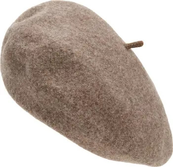Brunello Cucinelli Monili Cashmere Blend Beret | Nordstrom | Nordstrom