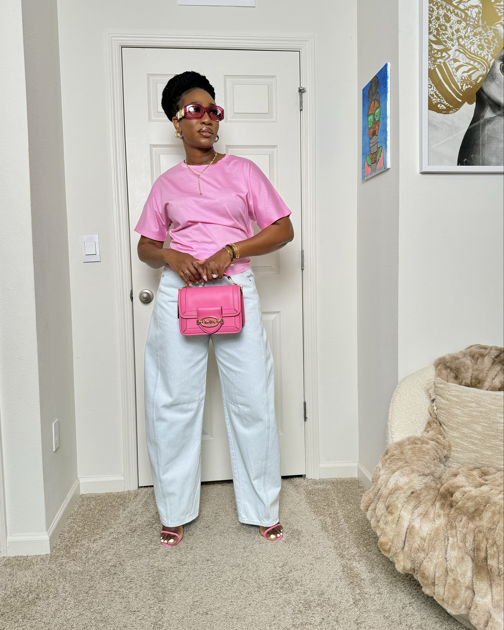 Target Summer Fashion…
An easy summer outfit; T-shirt and jeans. 
Wearing a medium top and size 8 jeans.


#LTKFindsUnder50 #LTKSummerSales #LTKStyleTip