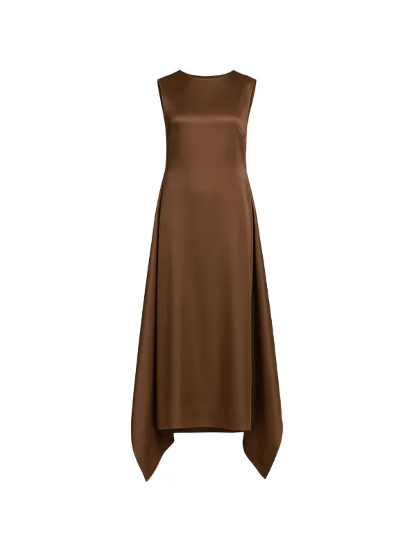 organza boat-neck maxi dress | Farfetch Global