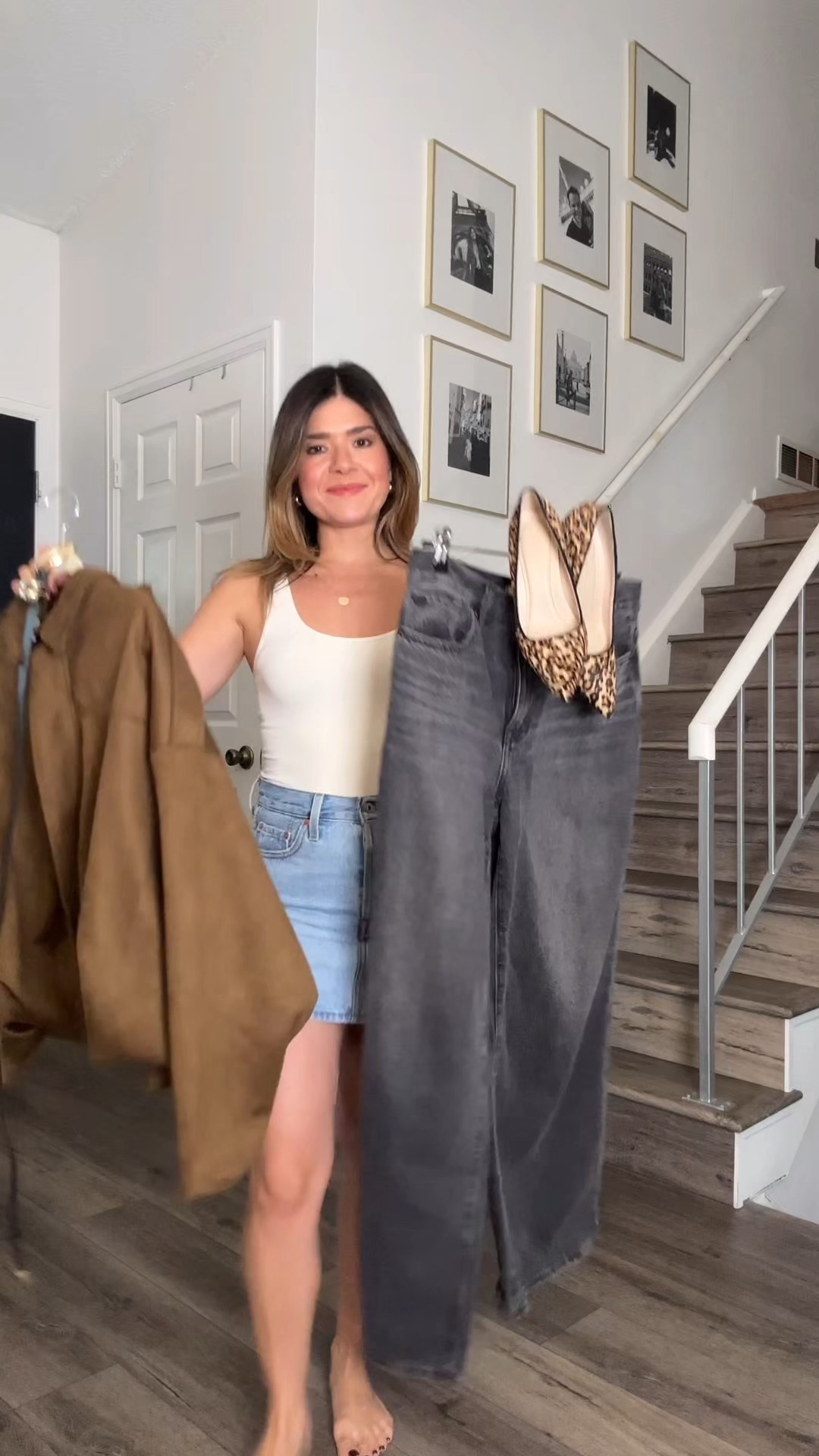 Styling one of my current favorite Amazon finds! This faux suede jacket that’s so chic and fun! I’m loving the volume and just how amazing it looks on!! Highly recommend it! It’s under $45 and fits tts. 
Jacket size small
Jeans size 25

#LTKSeasonal #LTKFindsUnder50 #LTKFindsUnder100