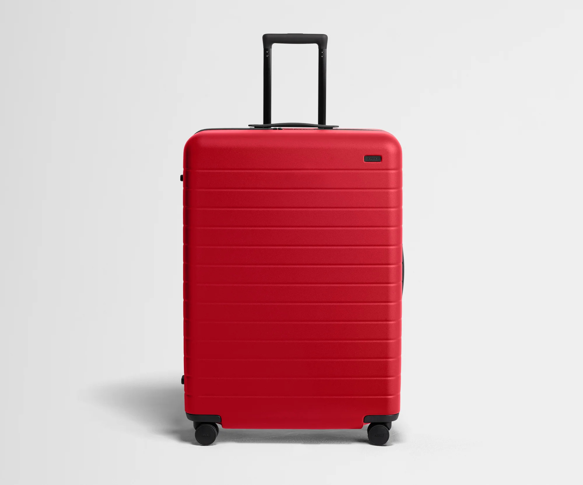Shop Large & Checked Suitcases in Cherry Red | Away | Away