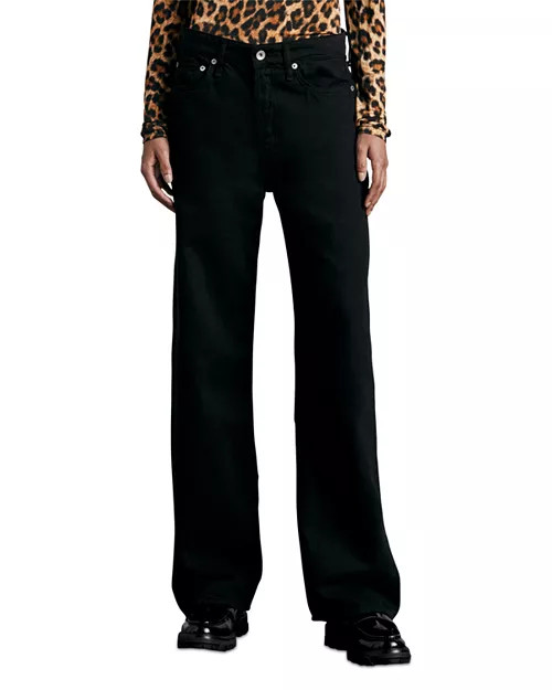 rag & bone Logan Featherweight High Rise Wide Leg Jeans | Bloomingdale's Women | Bloomingdale's (US)