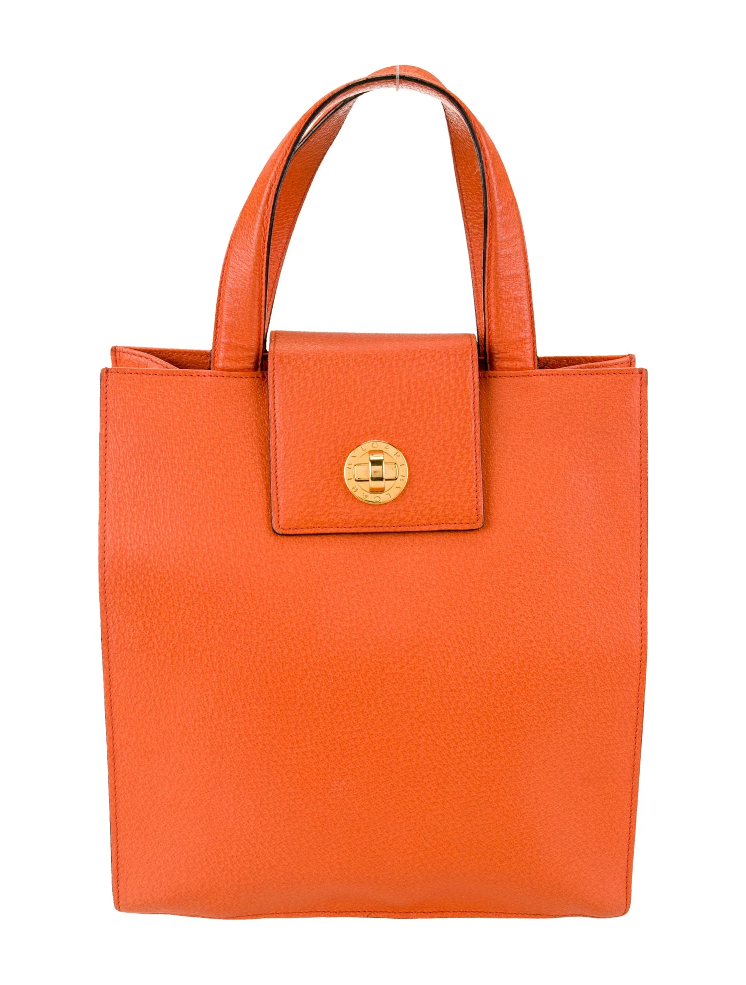 Leather Top Handle Bag | The RealReal