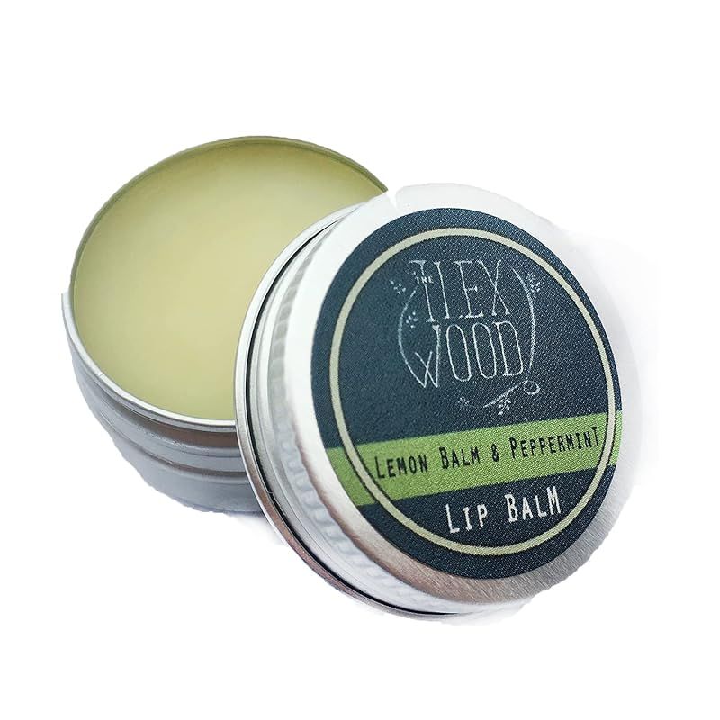 Lemon Balm and Peppermint Lip Balm - all natural, coldsore prevention, palm oil free, cruelty fre... | Amazon (US)