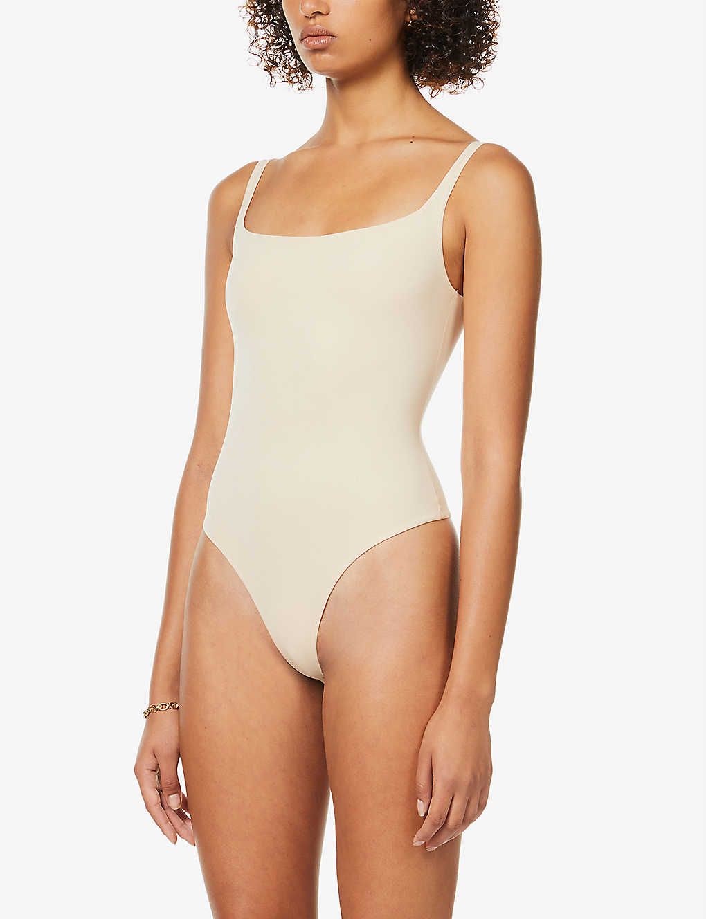 Fits Everybody square-neck stretch-jersey body | Selfridges