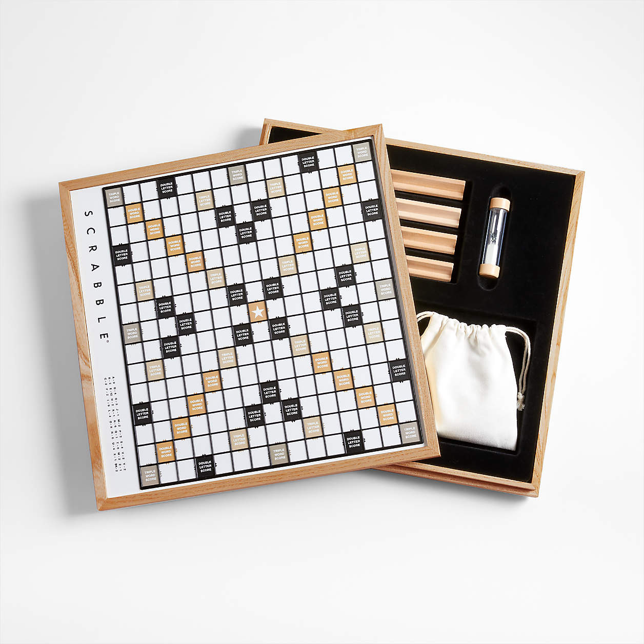 Scrabble Deluxe Edition + Reviews | Crate & Barrel | Crate & Barrel