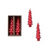 Creative Co-Op Unscented Tree Shaped Taper Candles, Eggnog Beige, Boxed Set Of 2 | Amazon (US)