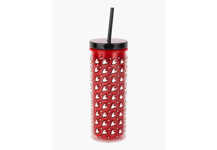 Valentine's Day Tumbler With Straw | Kate Spade (US)