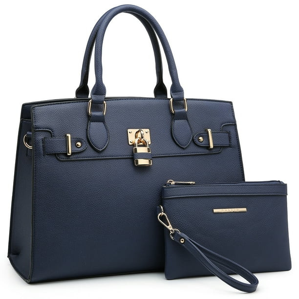 Dasein Women Handbags and Purses Ladies Shoulder Bag Top Handle Satchel Tote Work Bag with Matchi... | Walmart (US)