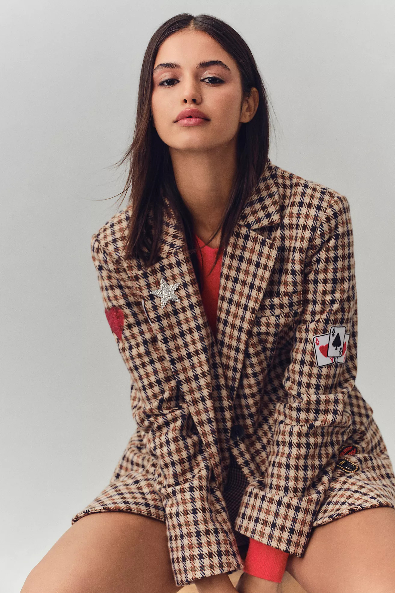 Avec Les Filles Patchwork Blazer | Anthropologie (US)