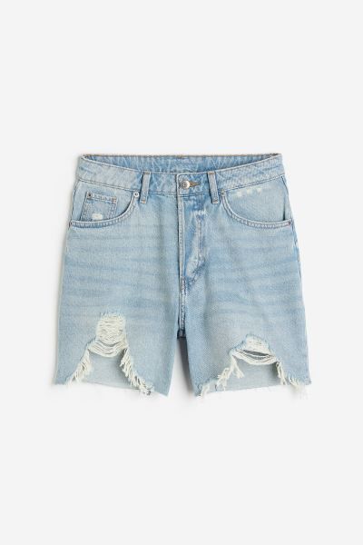 Curvy Fit Bermuda High Denimshorts | H&M (DE, AT, CH, DK, NL, NO, FI)