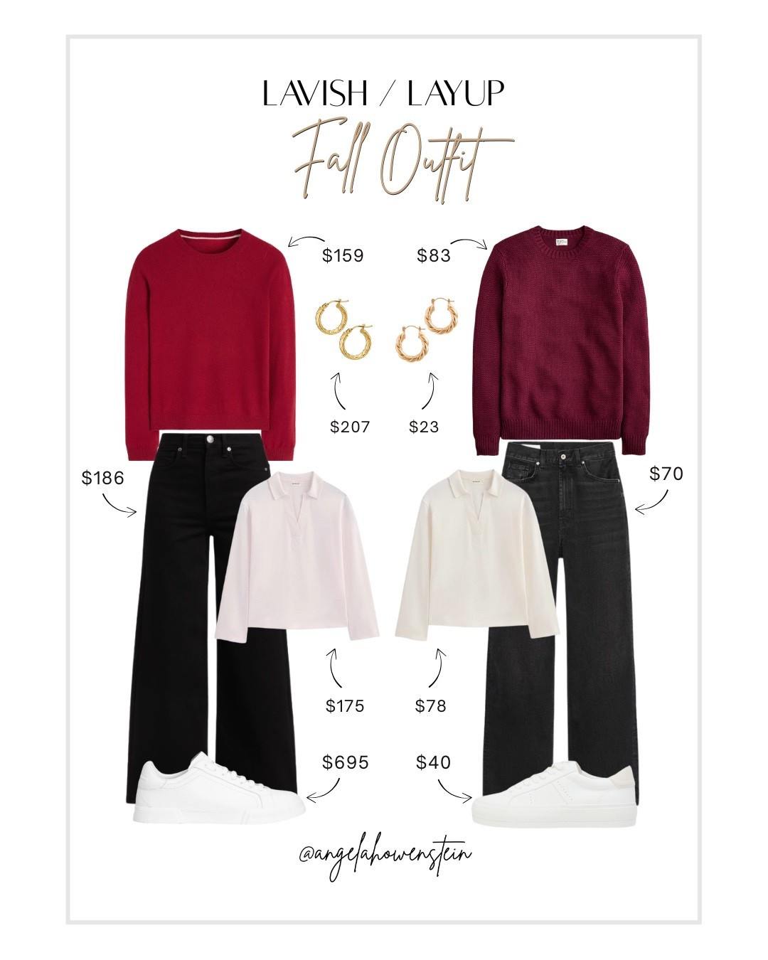 Two ways to do fall chic — splurge or save. Both timeless, both effortless. Which one are you going for: lavish or layup?

#FallOutfit #SaveOrSplurge #FallStyleGuide #EffortlessChic #WardrobeStaples #ClassicStyle #LTKFinds #FallFashionEdit #StyleOnABudget #EverydayStyle



#LTKOver40 #LTKFindsUnder100 #LTKStyleTip