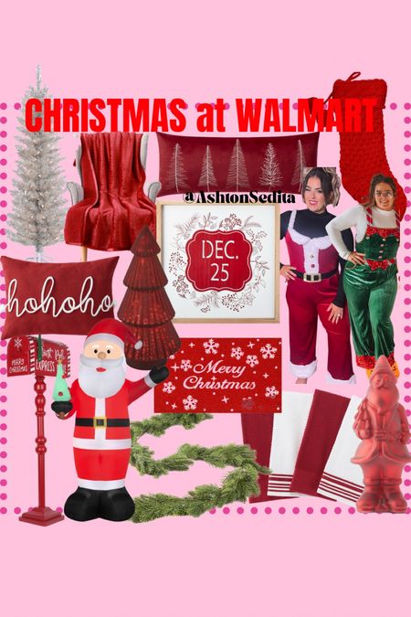 Some of my red Favorites at Walmart !!  #ltkchristmas #christmasdecor

#LTKhome #LTKHoliday #LTKSeasonal