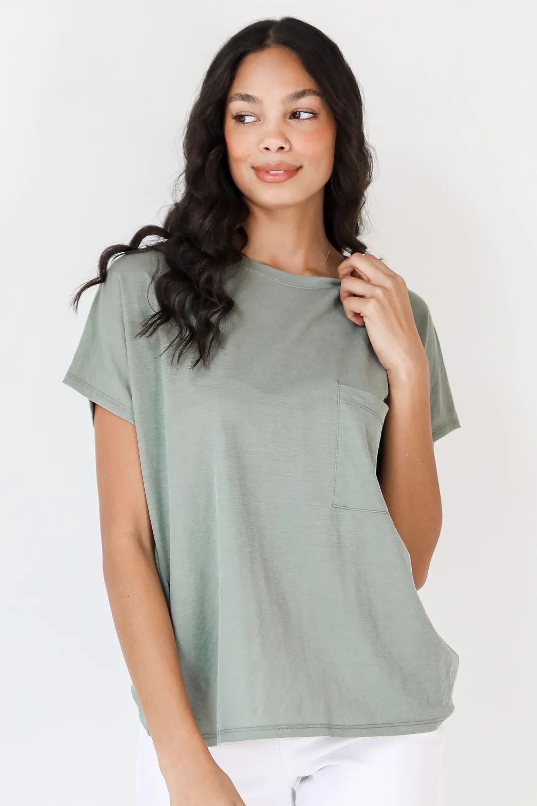 Essential Style Pocket Tee | Dress Up