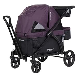 Baby Trend Navigator Plus 2-in-1 Stroller Wagon, Dash Plum | Amazon (US)