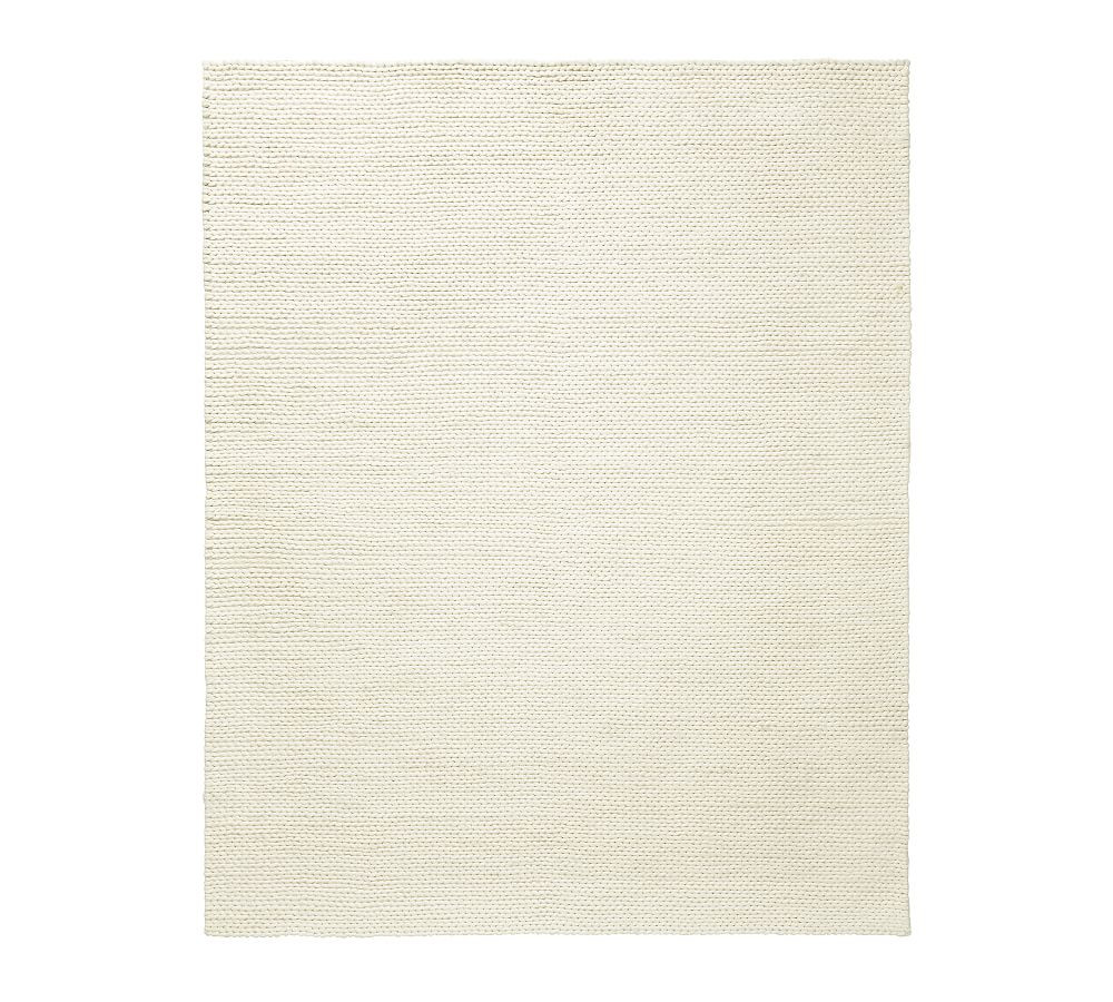 Chunky Knit Sweater Handwoven Rug | Pottery Barn (US)
