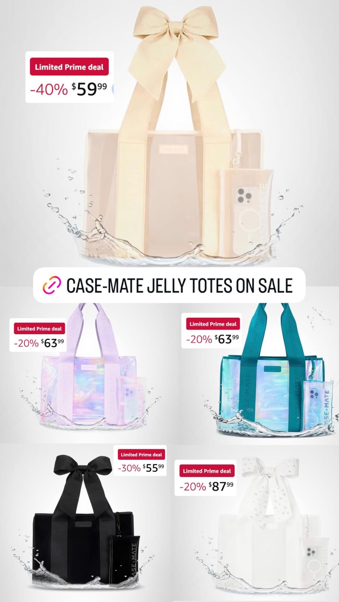Case mate jelly totes on sale!

#LTKSaleAlert #LTKSwim