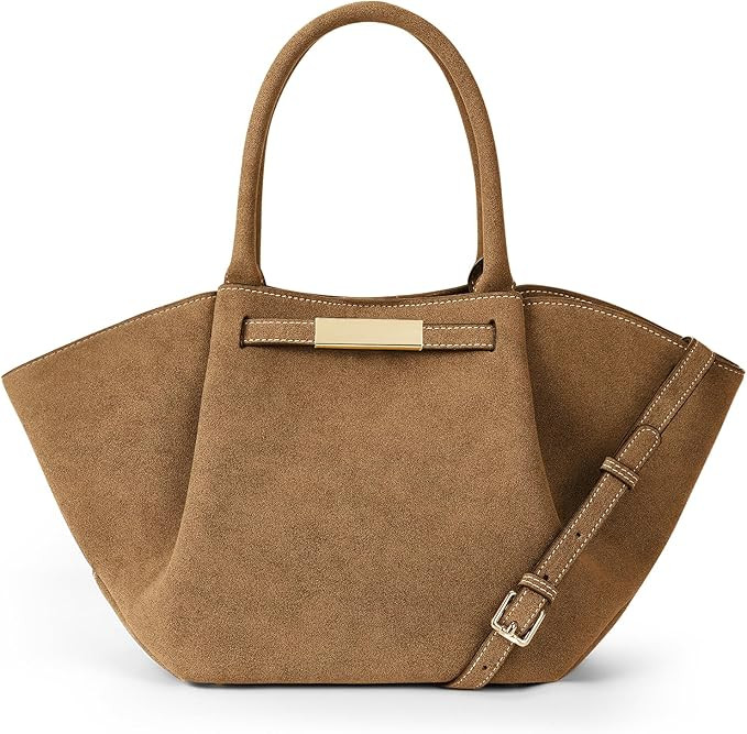 ACUYE Tote Bag for Women Faux Leather Tote Bag Work Bags Top Handle Bag Trendy Y2K Handbag Ladies... | Amazon (UK)