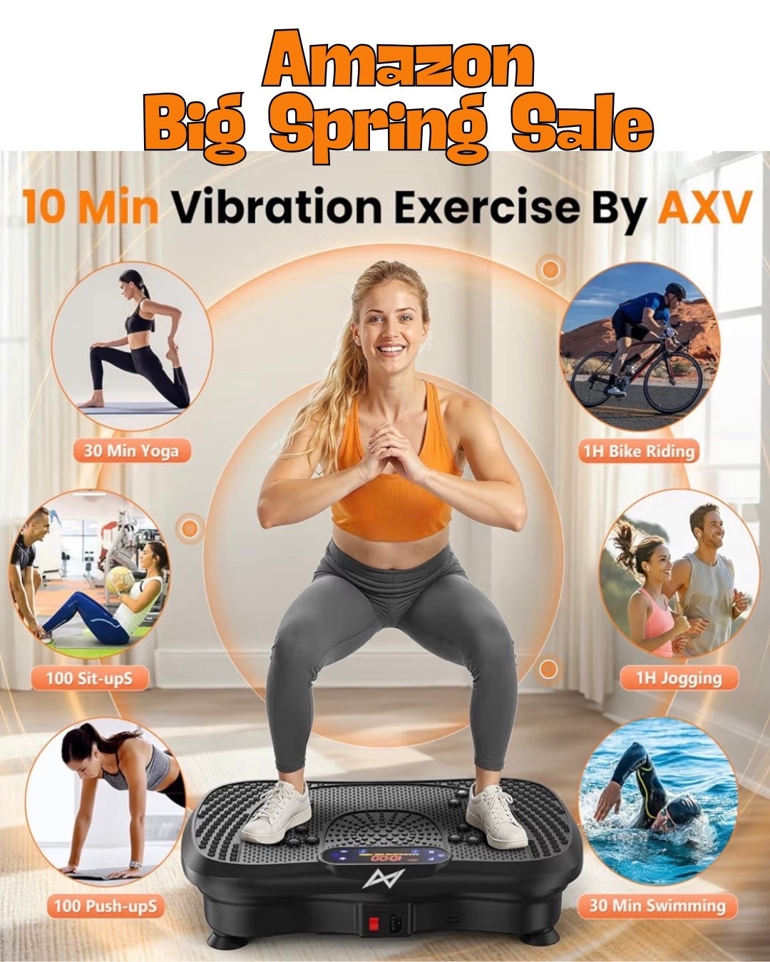 The viral Vibration Plates are currently on sale!

Vibration plates have many health benefits including lymphatic drainage, muscle activation, boosting digestion, pain relief, increased bone density, toning, fat loss, & more!

The Lifepro Waver has the most reviews, but the option pictured also has thousands of reviews and a similarly high rating. This option is much more affordable, but I’ve linked all of the most loved options so you can choose what works best for your needs. You could also choose the option for this product that doesn’t link to Bluetooth and save an additional $20! 

Keywords: fitness, health, active, wave plate, shaker plate, full body workout, low impact


#LTKmomlife #LTKActive #LTKfitnessgoals
