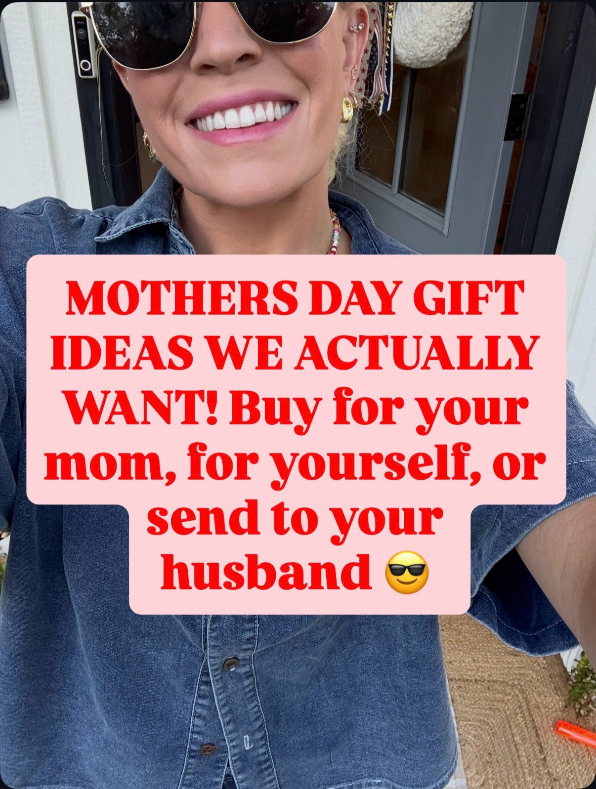 Comment SHOP and I’ll send links! Mother’s Day gifts they ACTUALLY WANT. Send to your husband, buy for yourself, or for your mom!!