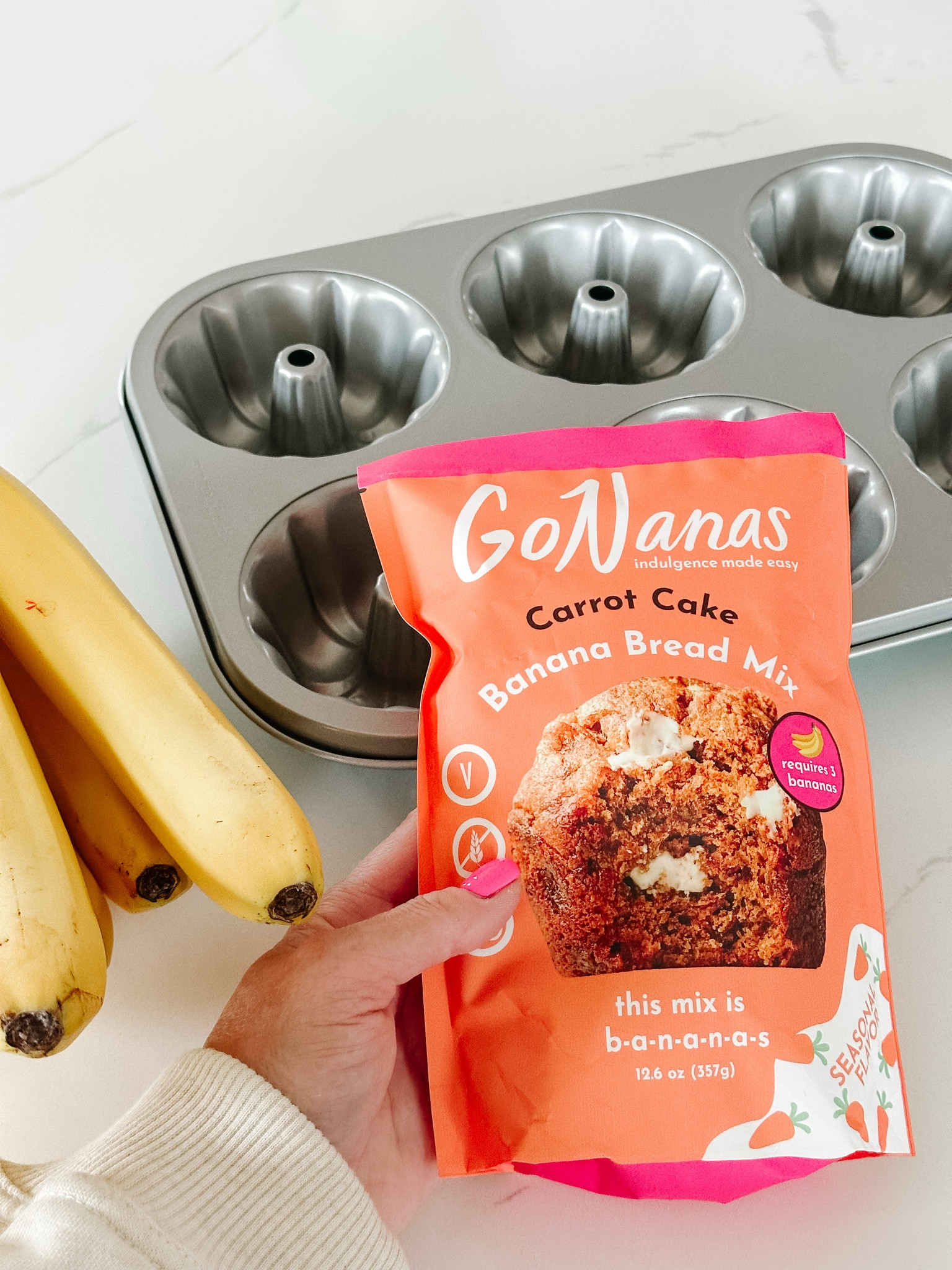 Go Nana's just launched at Target 🎯 Grab your favorite flavor, you won't be disappointed. I'm baking their #1 Spring BEST SELLER it's their limited edition CARROT CAKE 🥕🍌🥕🍌🥕🍌

Easter Brunch, Banana Bread, Carrot Cake, Bundt Cake, Loaf, Entertaining, Breakfast 

#gonanas #gifted #targetstyle 

#LTKSeasonal #LTKParties #LTKHome