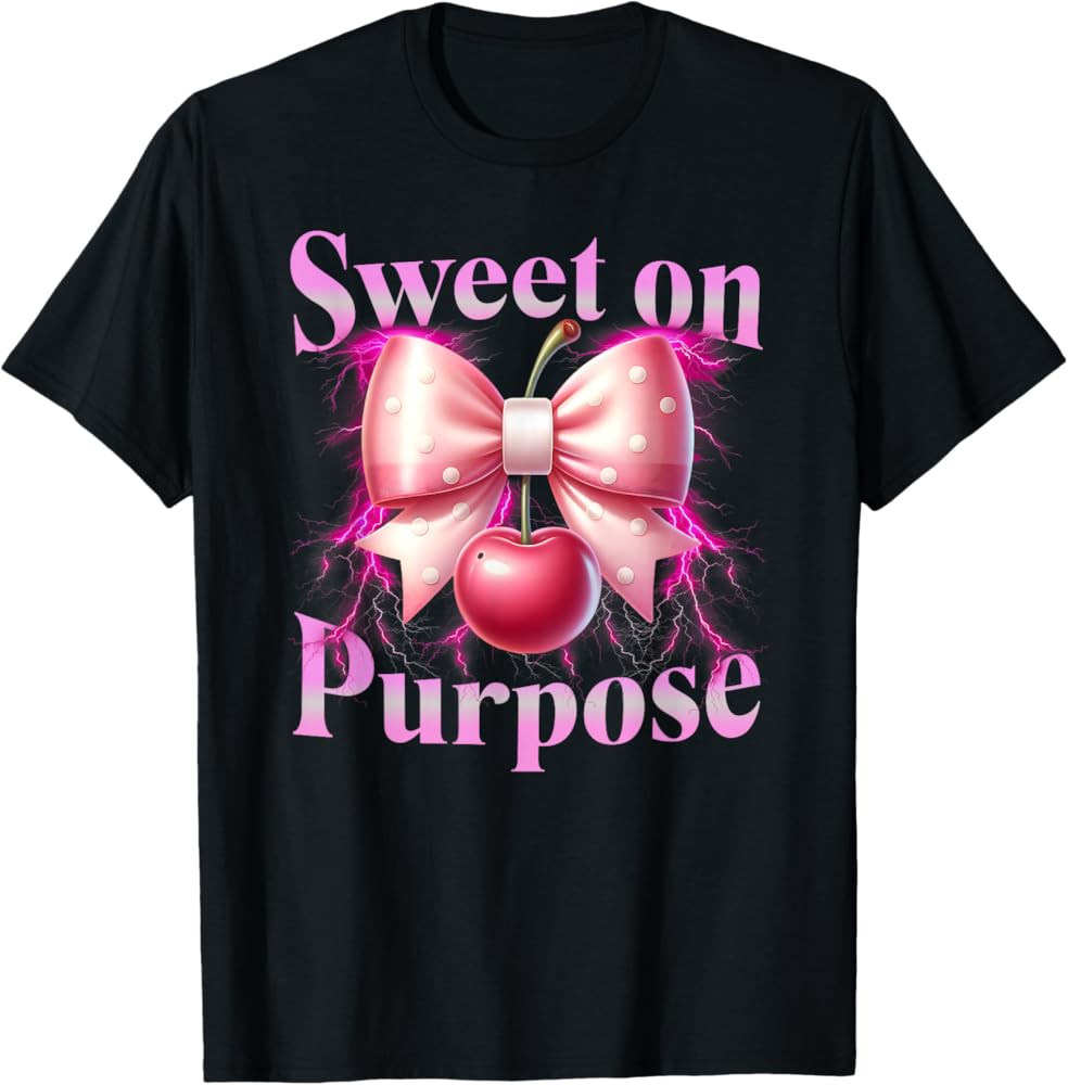 Sweet & Confident Coquette Style T-Shirt | Amazon (US)
