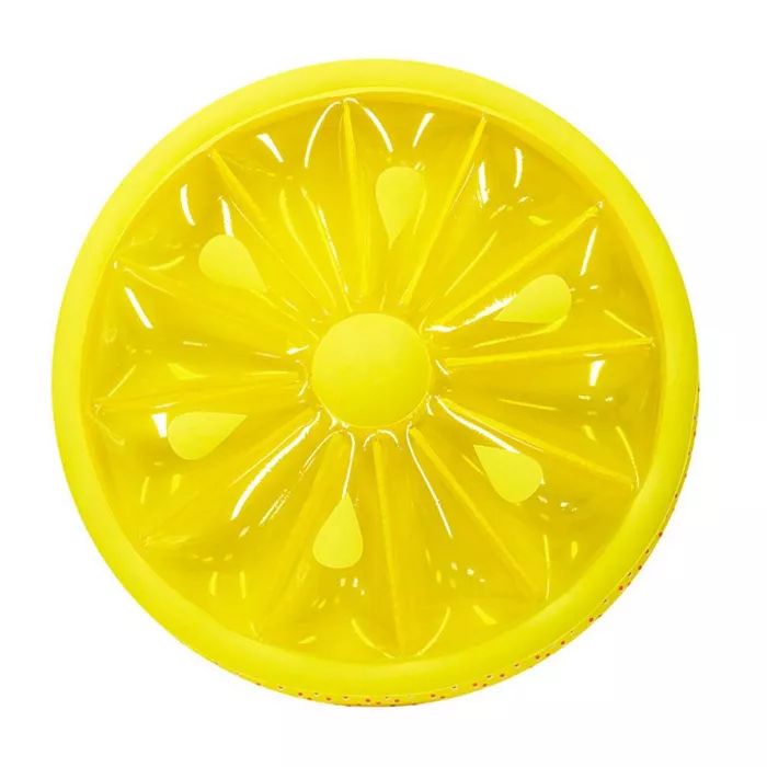 Swimline 60-Inch Inflatable Heavy-Duty Swimming Pool Lemon Slice Float | 9054 | Target