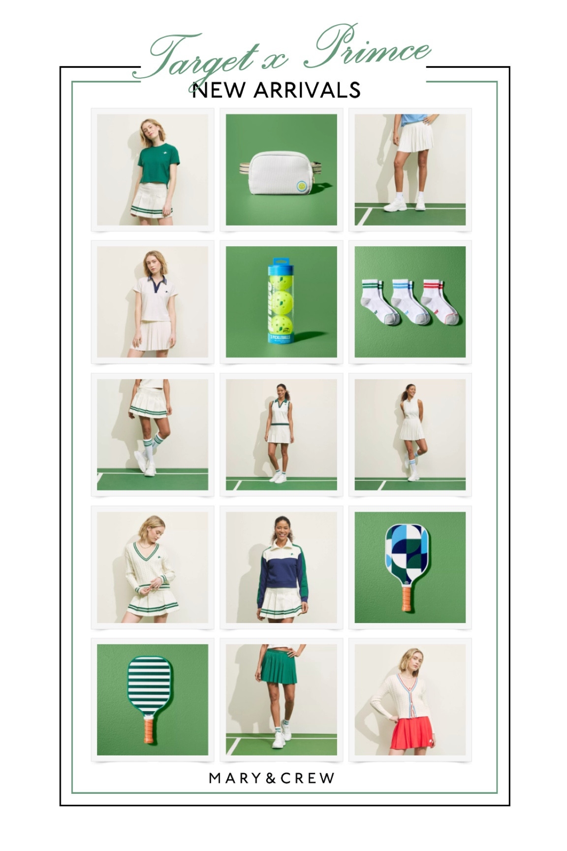 Target and prince new arrivals

Tennis pickleball outfits fitness tennis skirt workout outfit 

#LTKSeasonal #LTKActive #LTKstyletip