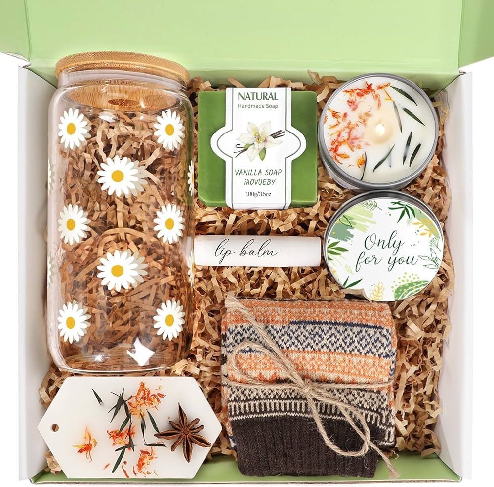 Gift Baskets for Women, Self Care Gifts for Women, Thinking of You Gift Care Package, Relaxing Sp... | Amazon (US)