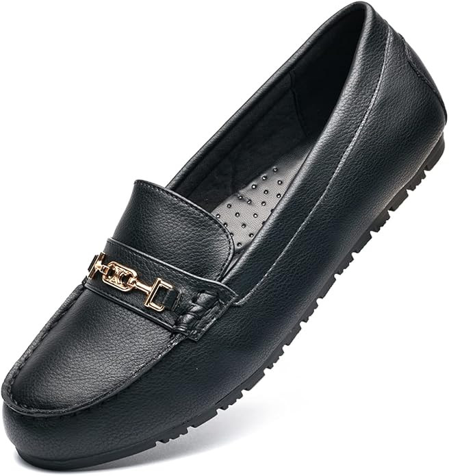 DeYashopin Women's Flats Shoes Leisure Shoes Slip On Work Shoes Comfort Walking Shoes | Amazon (US)