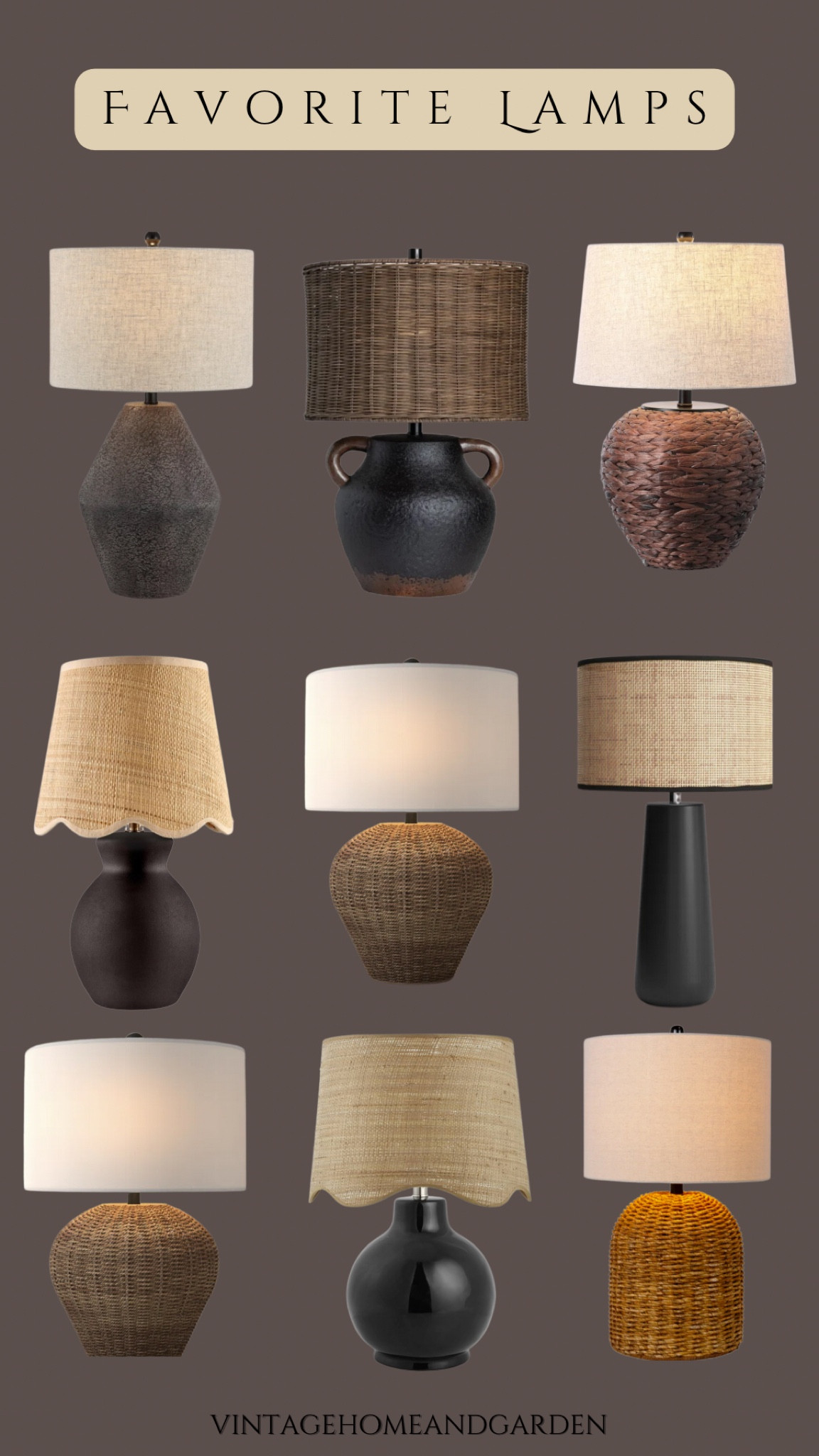 Favorite Lamps I’m loving🤍
#wickertablelamps #rattanlamps #trendinglamps
