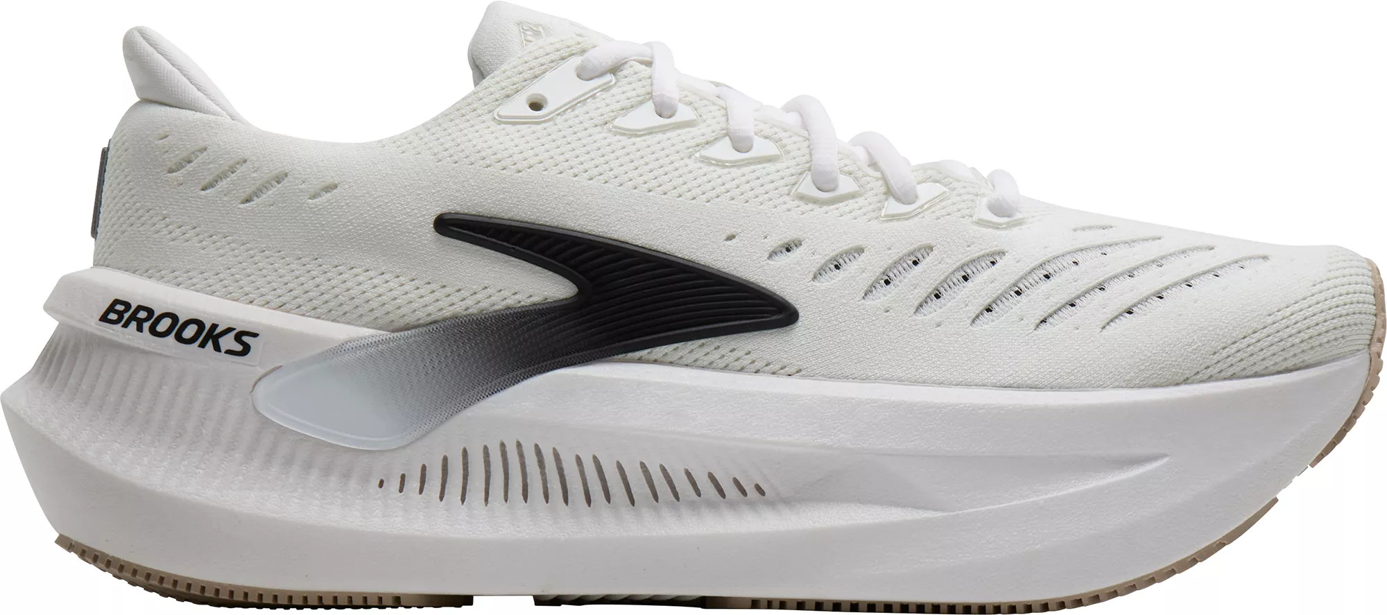 Brooks Women's Glycerin Max 2 Running Shoes, Size 9.5, White/Black/Grey | DICK'S Sporting Goods