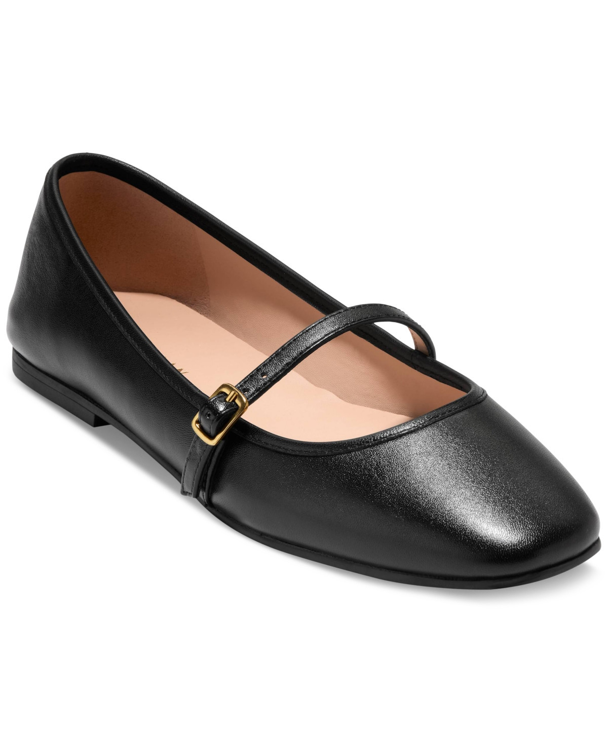 Cole Haan Women's Yelena Mary Jane Ballet Flats - Black | Macy's