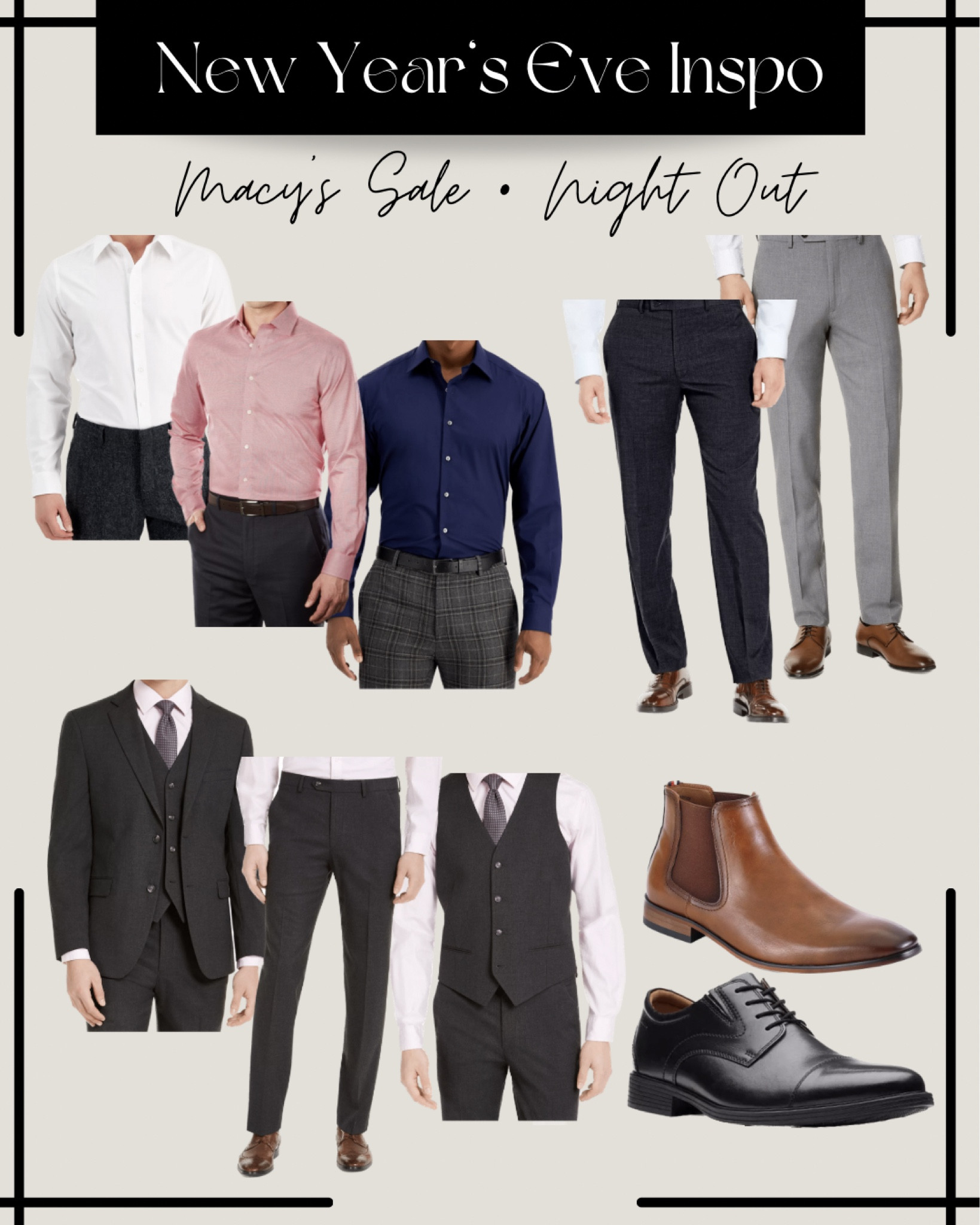 Macy’s Friends & Family Sale Mens New Year’s Eve Inspo • Sale Code: FRIEND• Gifts for Him • Night Out Men’s Fashion • Macy’s Sale 
fashion #LTKsale

#LTKmens #LTKsalealert #LTKGiftGuide #LTKHoliday