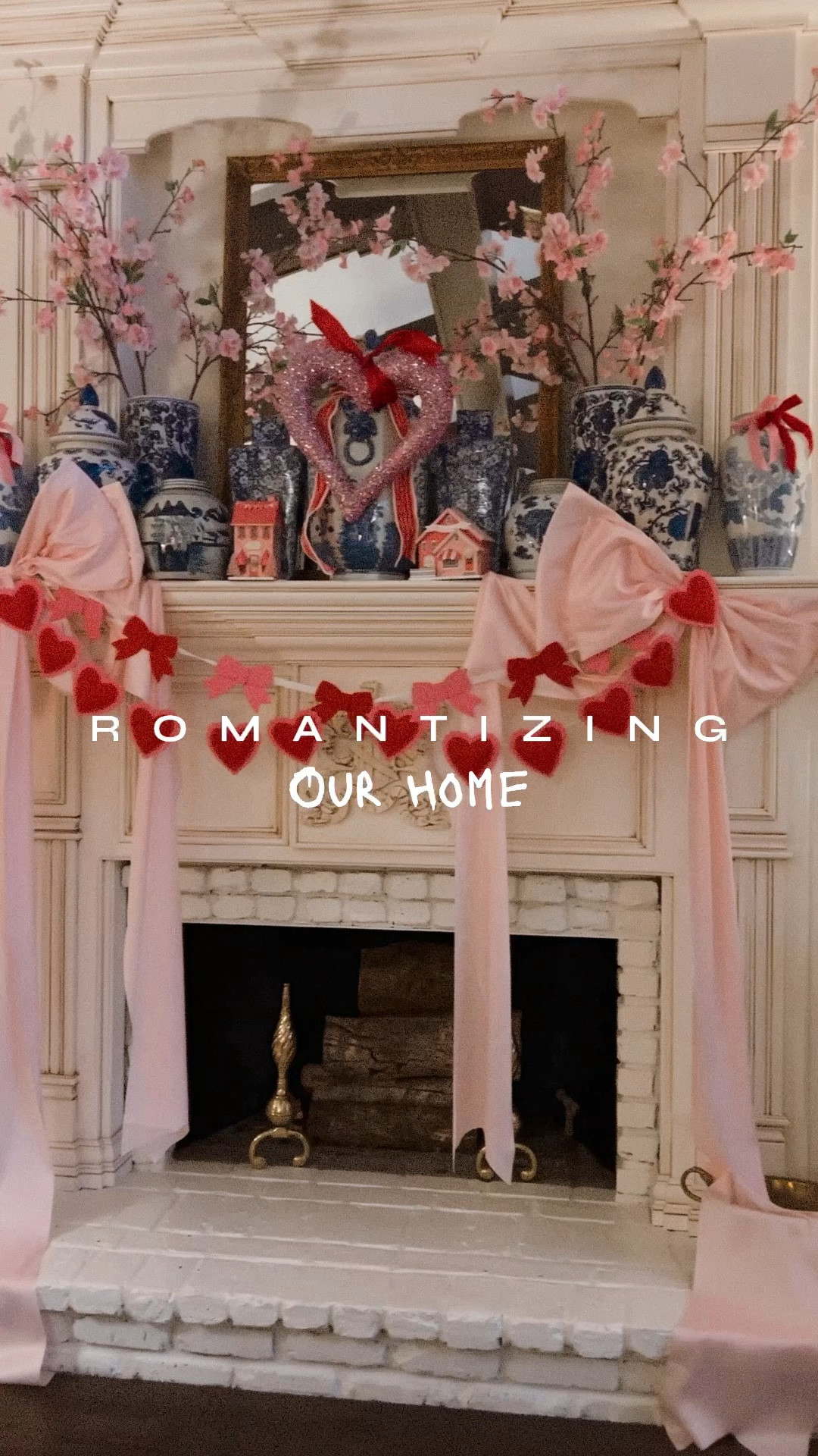 Proof that ordinary days can feel beautiful 🤍 Easy tips and ideas to create a romantic space for Valentine’s.

*Light candles for ambiance 
*Add ribbons to home decor 
*Pull out romantic books
*Frame sweet pictures 
*Dress your mantle or a focal point by layering Valentine’s decorations
*Fill accent bowls & candy dishes with @hersheys kisses, mints or conversation hearts 
*Get the @mymindseyeinc Valentine village
*Fill glass vases & jars with candy to create a candy bar
*Hot cocoa sweetheart station 
*Set the dining table
*Get seasonal monogrammed napkins from @lboriginals 
*Change your TV screen to a romantic scene 
*Display your children’s art 
*Decorate a book shelf for each child with their picture and things they love
*Make a “love tree” from branches and hang tags of what each person writes they love (with ribbons)

#LTKSeasonal #LTKHome #LTKValentine