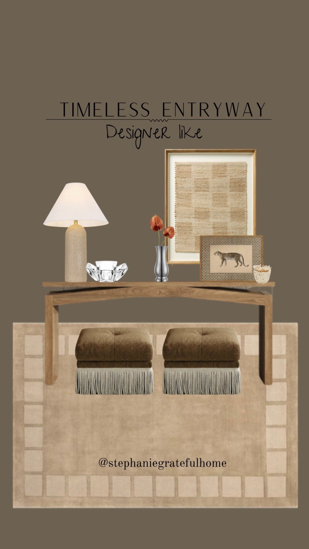 Timeless designer like console entryway styling but on a budget 🤌🏻💛

#LTKHome #LTKSaleAlert #LTKmomlife