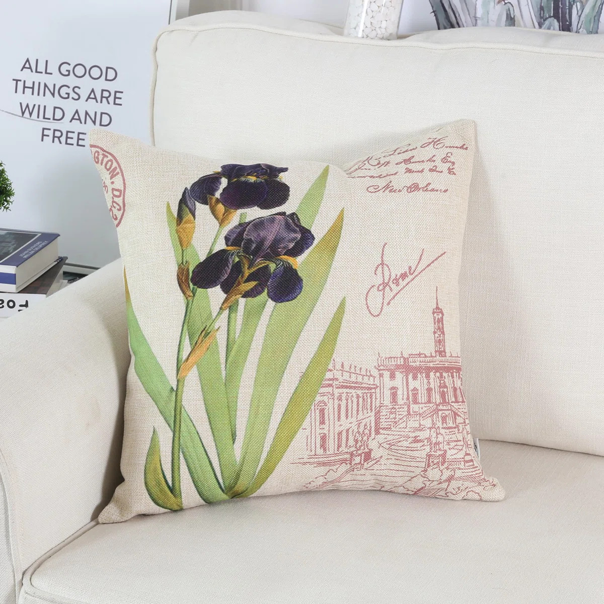 Andray Outdoor Square Pillow Cover (Set of 4) | Wayfair North America