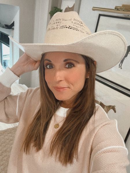 Cowgirl and cowboy hat from Amazon - straw and so cute and durable 🤠 #cowboy #cowgirl #hat #amazon #ranch #farm #rodeo

#LTKsalealert #LTKtravel #LTKstyletip