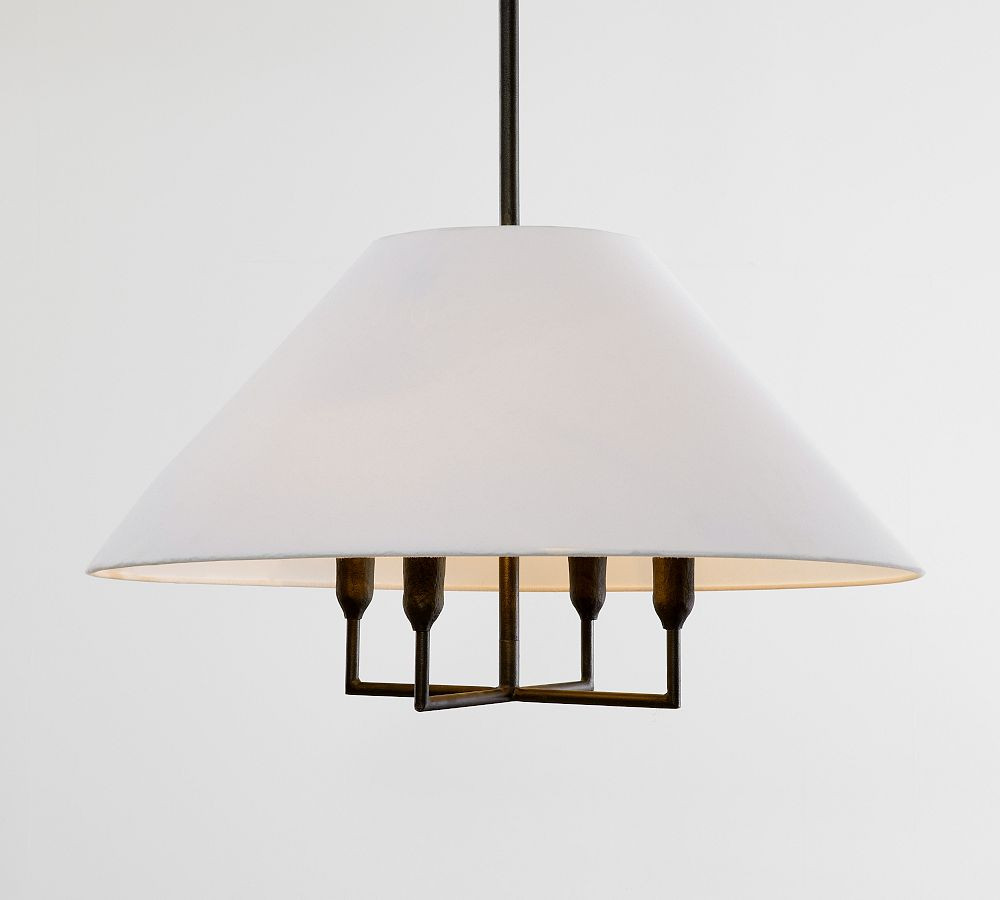 Lincoln Metal Chandelier | Pottery Barn (US)