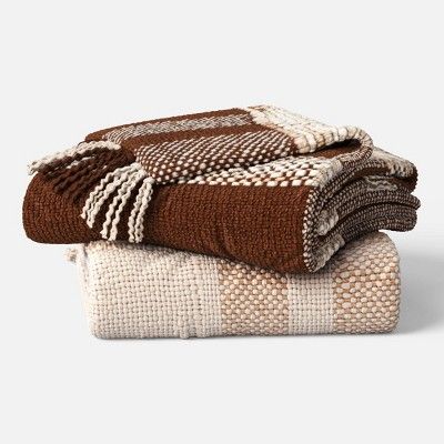 Woven Plaid Throw Blanket - Threshold™ | Target